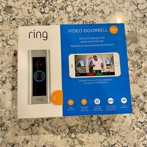 Ring Pro Doorbell New, Sealed Box